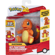 (Charmander) WCT Pokemon Electronic Interactive My Partner Pikachu- Charmander-Reacts