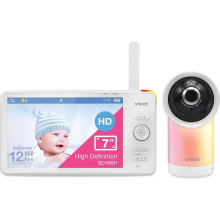 VTech RM7766 HD 7'' Wi-Fi 1080p Pan And Tilt Smart Video Baby Monitor
