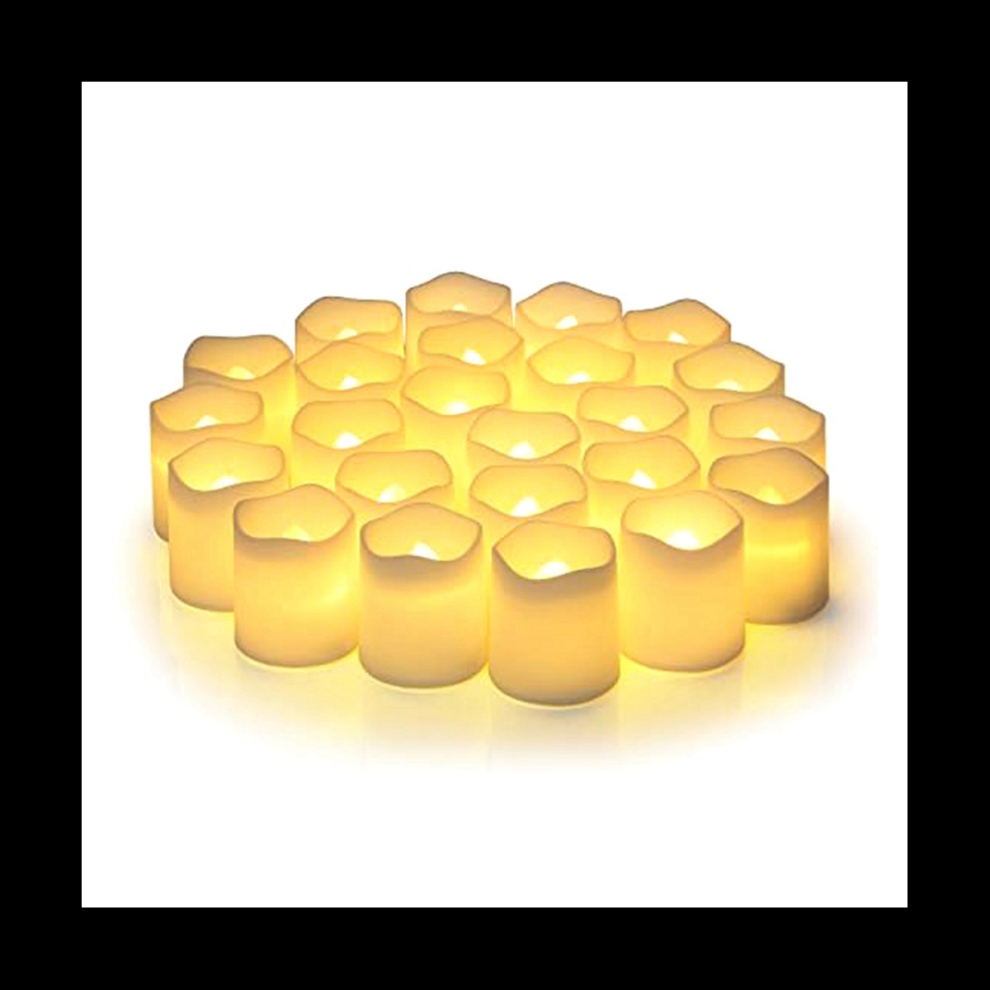 Spactz Flameless Wishing Candles, 24 Candles With Batteries-image-OPC-PCNV5DG-NEW