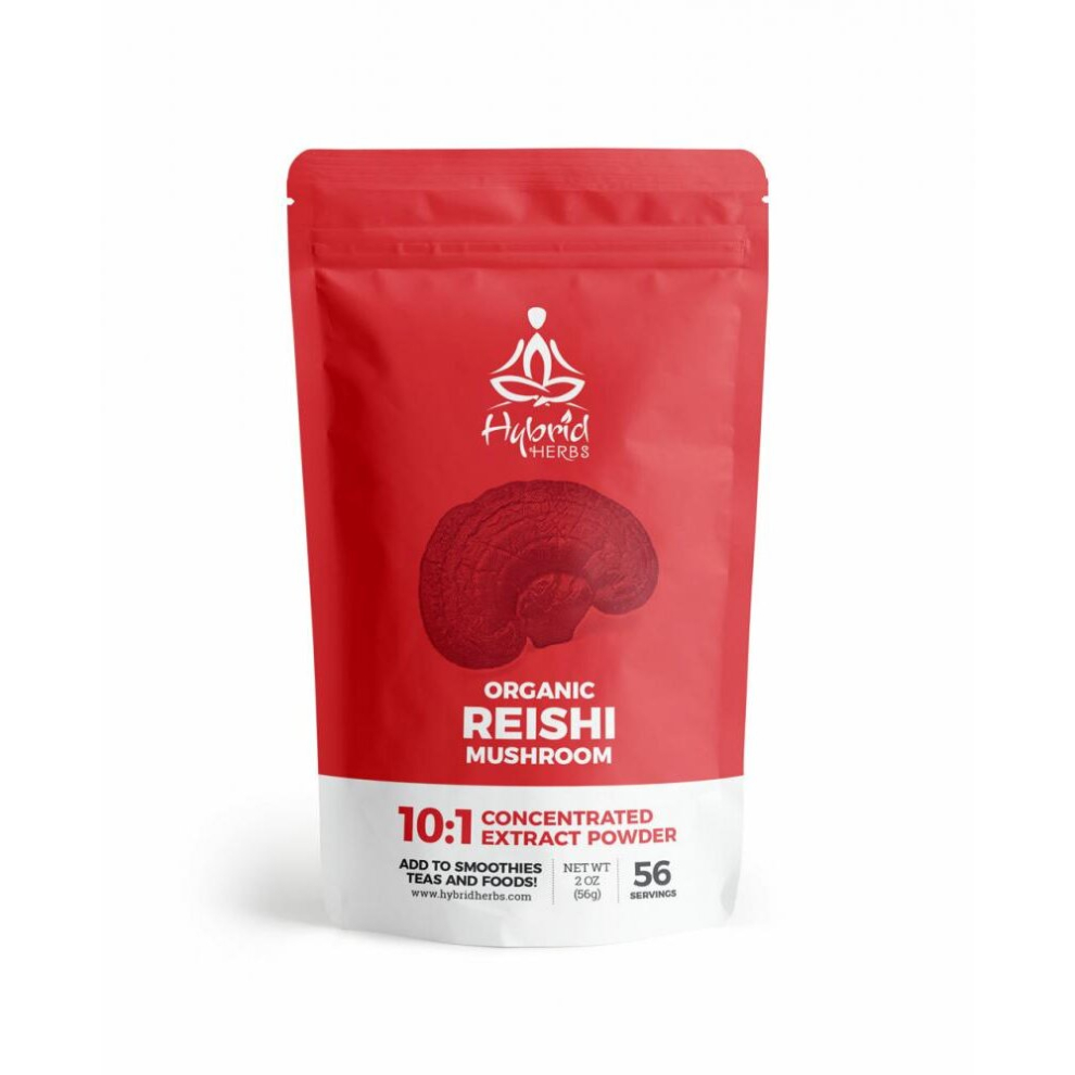 Hybrid Herbs Organic Reishi Mushroom 56G