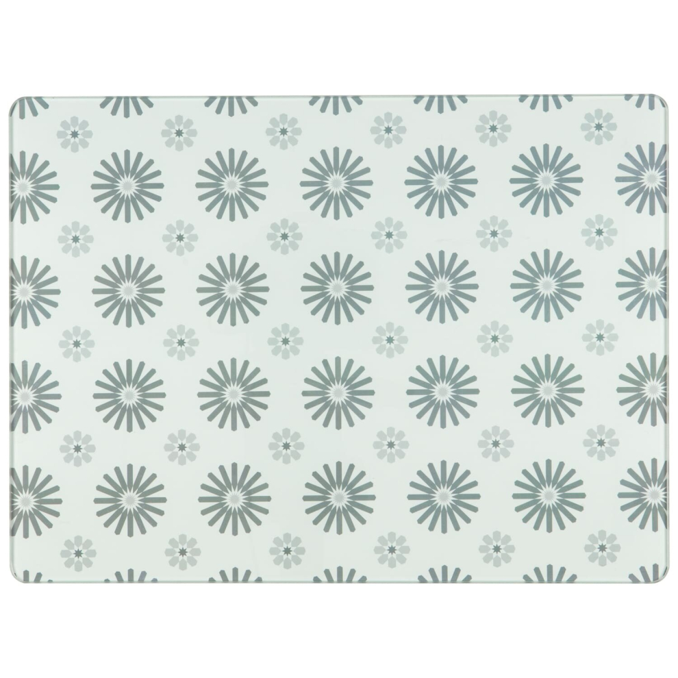 (Geo) Tempered Glass Chopping Board Kitchen Worktop