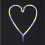 Garden Store Direct Garden Store Direct Heart Shaped LED Rope Light- Multi coloured 1