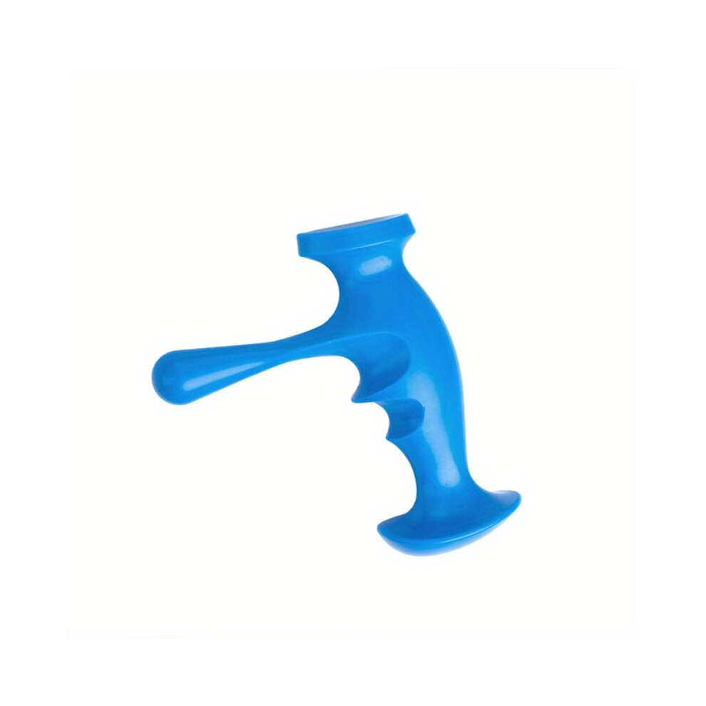 Blue Manual Trigger Point Massage Tool And Thumb Saver For Full Body Deep Tissue Massage Deep Tissue Massage Tool Effective Acupressure Trigger Point Press