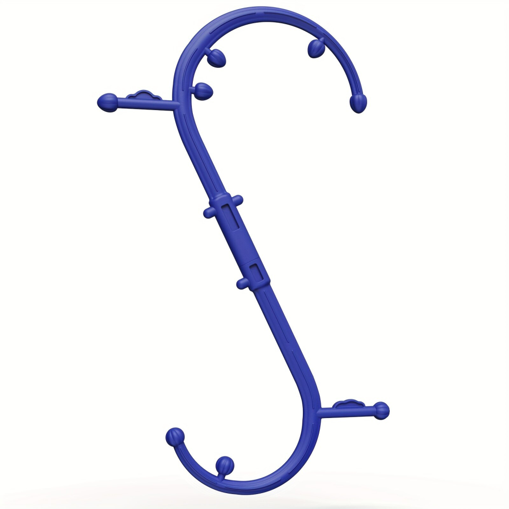 Blue Body Back Buddy Massager Trigger Point Massage Tool Neck And Back Massager Handheld Manual Self Massager Massage Cane Muscle Knot Remover