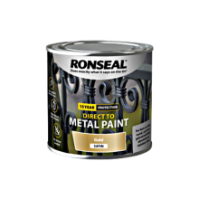 Ronseal Direkt till metall - guld, satin - 250 ml