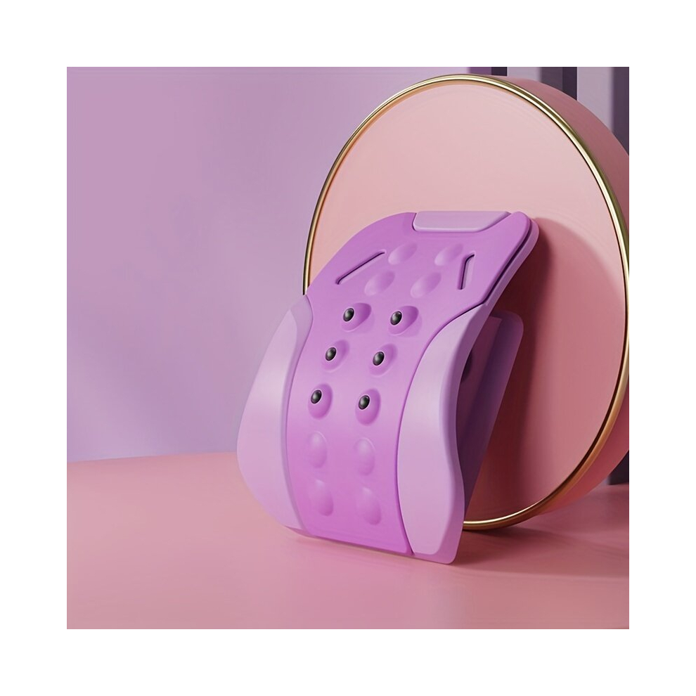 Multicoloured Back Stretcher Back Cracker For Lower Back Pain Relief Level Adjustable Spine Board For Herniated Disc Sciatica Scoliosis
