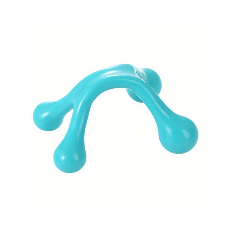 Four Point Hand Held Massage Tool Easy Palm Fit With Knobs For Gentle Pressure Point Massage For Back And Neck