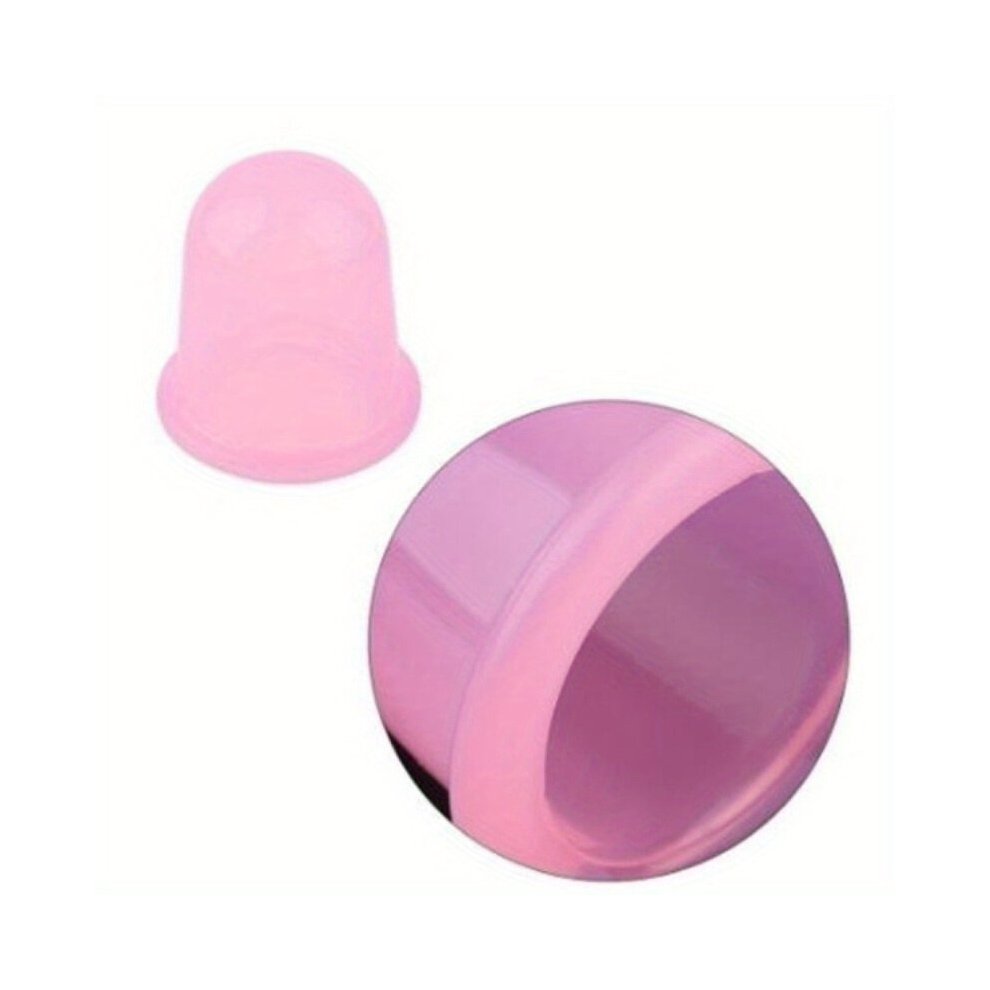 Multicoloured 1Pc Silicone Cupping Anti Cellulite Cup Vacuum Suction Cup For Cellulite Care Beauty Care Silicone Massage Cupping