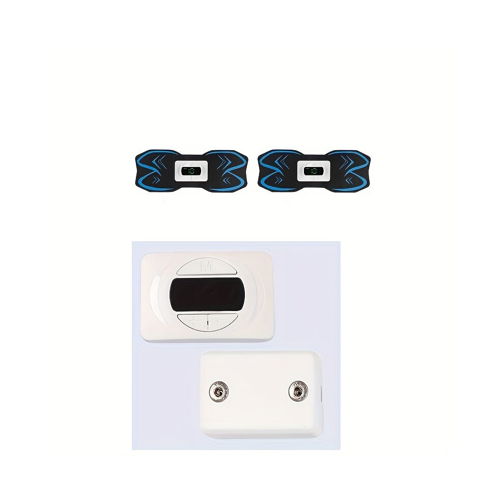 3pcs set Portable Wireless Muscle Trainer For Men Women Abdominal Muscle Toner ABS Stimulator Intelligent Home Office Fitness For Abdomen Arm