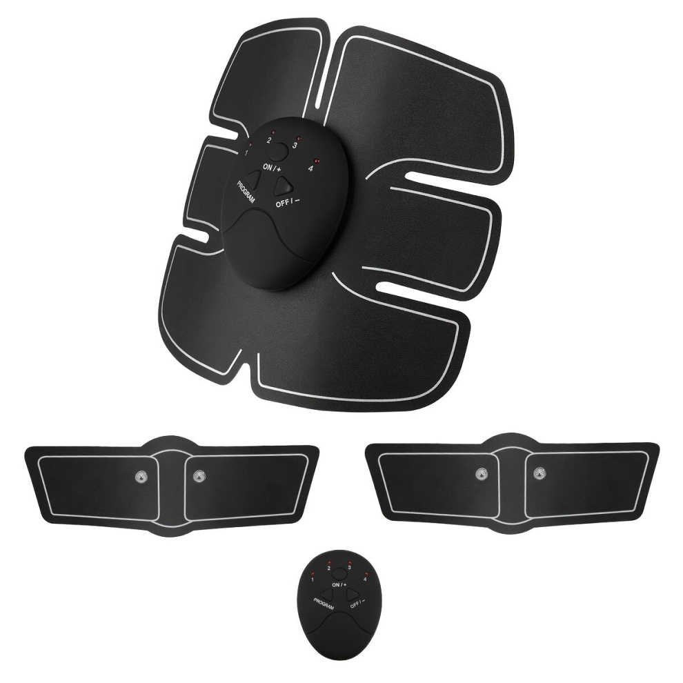 Abdominal Muscle Toner ABS Stimulator Portable Wireless Muscle Trainer For Men Women Intelligent Home Office Fitness For Abdomen Arm