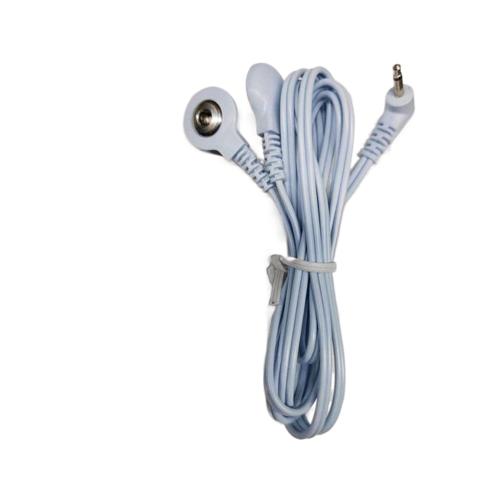 2 5mm Replacement Electrode Wires for TENS Units Enhance Your Massage Experience with High Electrodes