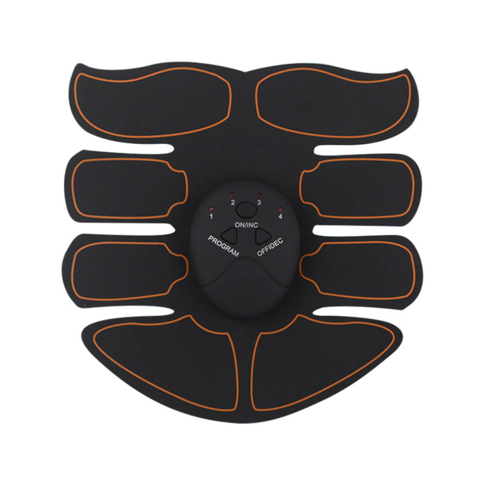 Abdominal Muscle Toner Rechargeable ABS Stimulator Portable Muscle Trainer For Men Women Home Office Fitness For Abdomen
