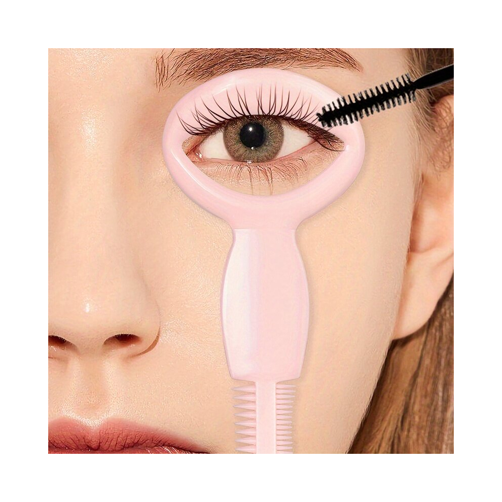 1pc Eyeliner Stencils Mascara Shield Guard Mascara Applicator Tool With Comb Eyelash Applicator Tool