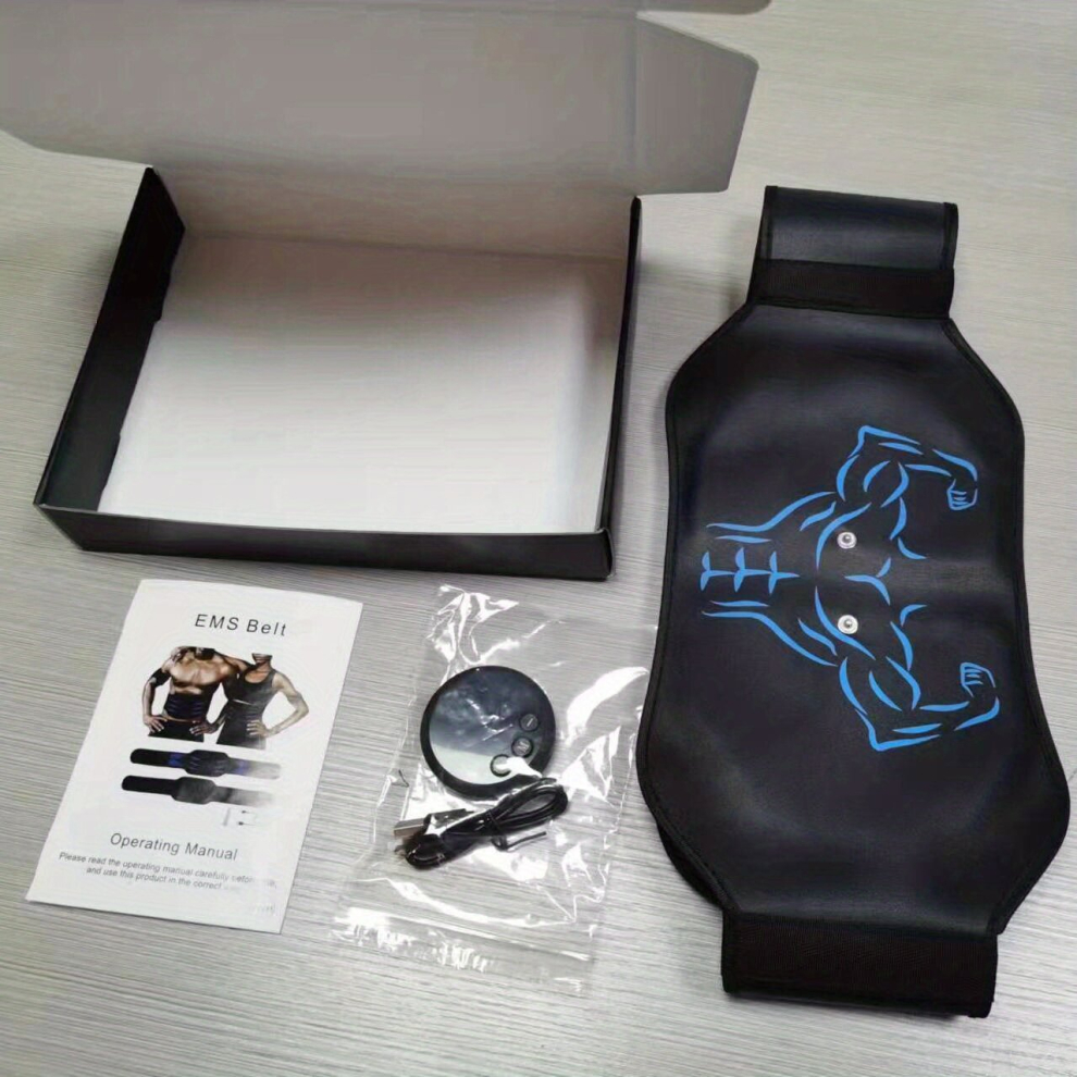 ABS Muscle Stimulator Abdominal Toning Belt for Men and Women Home and Office Workout Equipment for Muscle Toning and Training-image-OPC-PCNVJVW-NEW