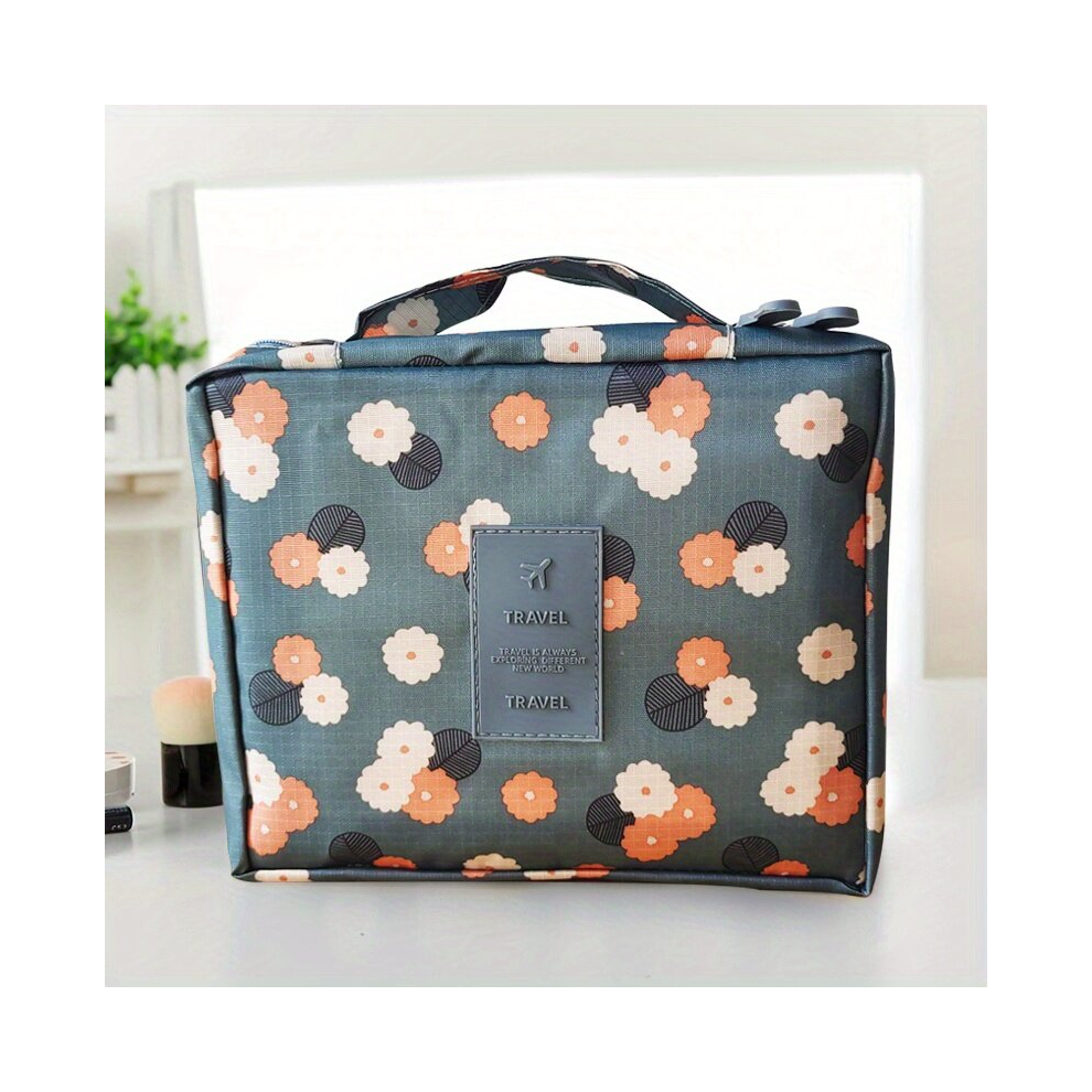 Multicoloured Waterproof Toiletry Bag For Women Travel Makeup Case And Cosmetic Organizer With Wash Bag For Toiletries And Travel Accessories
