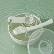 DIY Face Mask Mixing Bowl Set Includes Facial Mask Bowl Spatula and Gauges for Perfectly Formed Masks