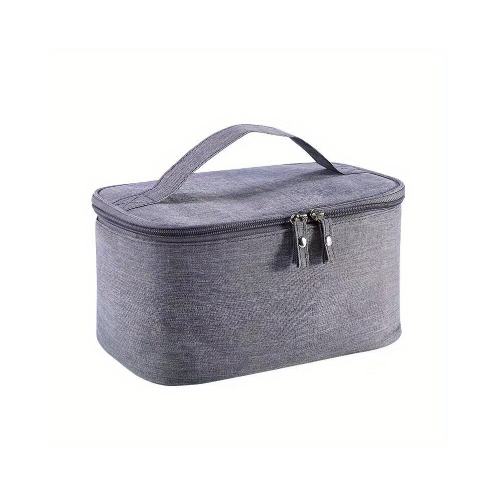 Mens Large Capacity Cosmetic Bag Denim Travel Makeup Bag Water Resistant Shaving Bag Large Capacity Hanging Travel Toiletry Bag For Trip