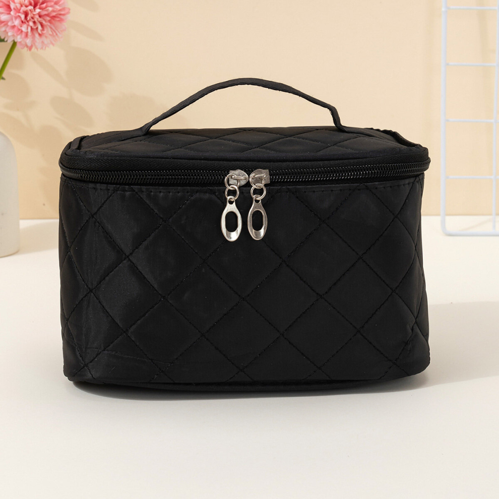 Travel Cosmetic Bag With Handle And Zipper Multifunctional Makeup Organizer Case Toiletry Bag