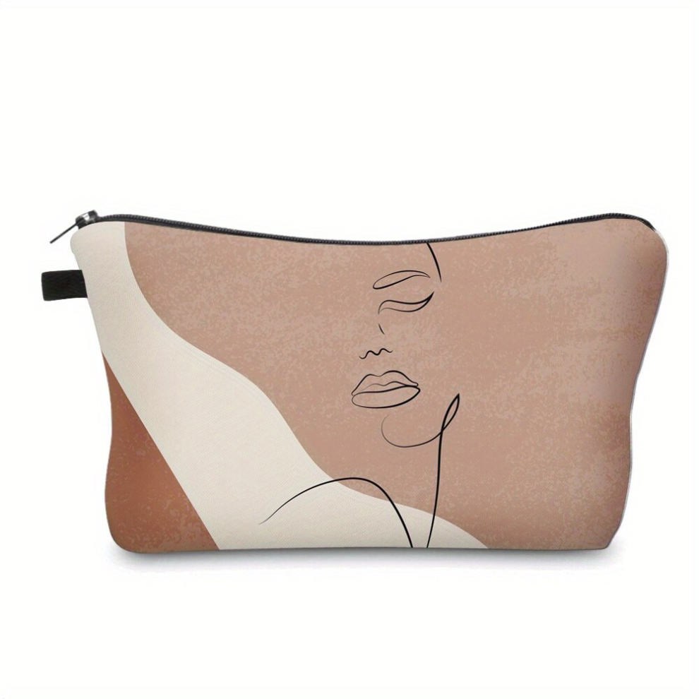 Multicoloured Makeup Pouch Small Makeup Bag For Purse Waterproof Small Makeup Bag Purse Makeup Bags Small Cosmetic Bag Roomy Travel Toiletry Bag Accessories Organiz