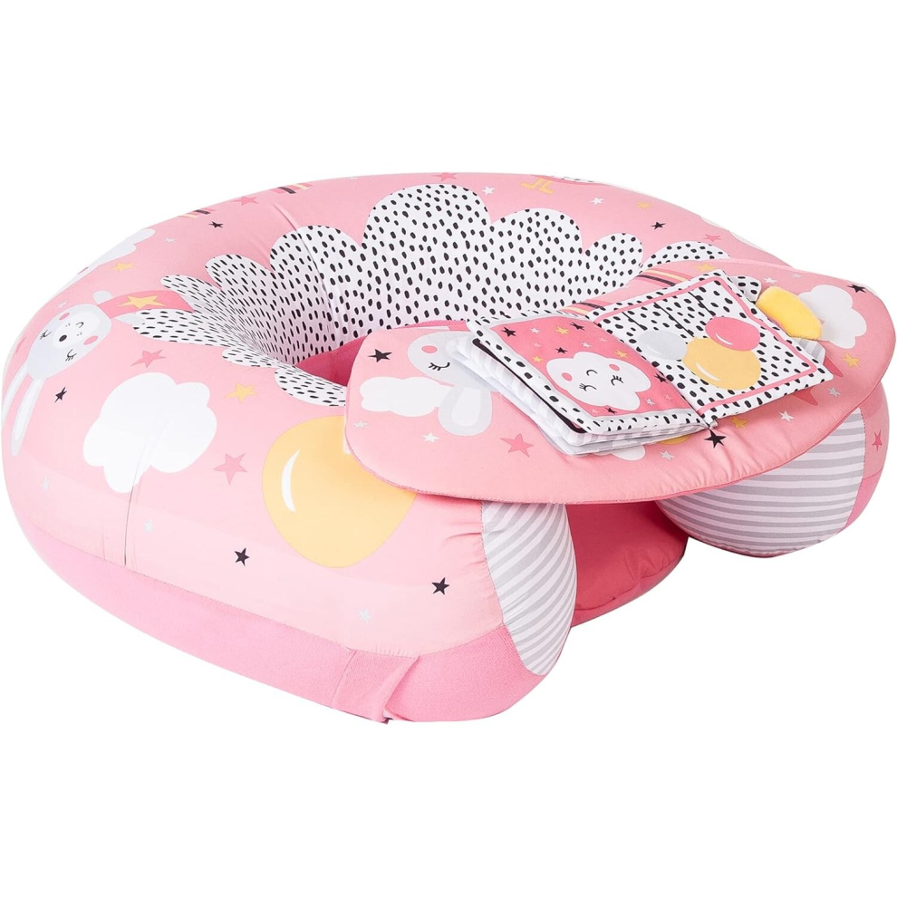 Red Kite Sit Me Up Inflatable Ring - Ring Seat with Play Tray and Activities (Dreamy Meadow)