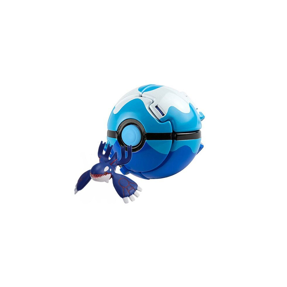 (Kyogre) Pokemon Ball Toys Action Figures Pikachu Charmander Charizard Squirtle Meowth Bulbasaur Rockruff Abra Cubone Solgaleo Kyogre Groudon Mewtwo P