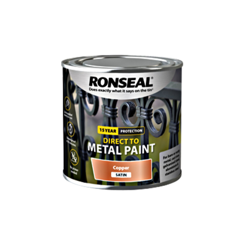 Ronseal Ronseal Direct To Metal - Copper, Satin - 250ml