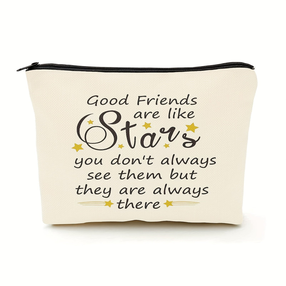 Gift Girl Makeup Bag Fun Long Distance Friendship Birthday Moving Christmas Gift Makeup Travel Makeup Bag