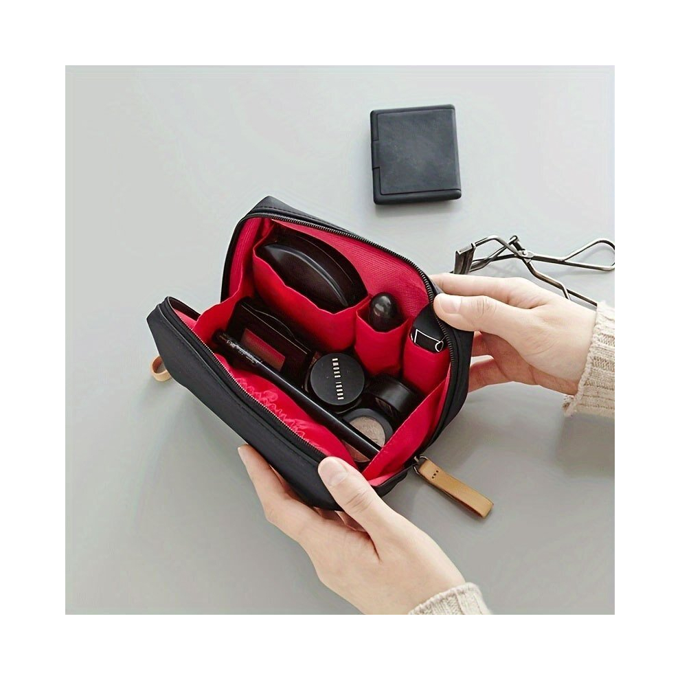 Multicoloured Small Makeup Bag For Purse Portable Waterproof Cosmetic Bag Lipstick Bag Travel Makeup Pouch For Girls Women