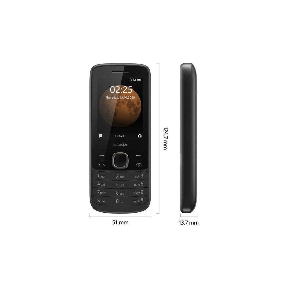 nokia-225-black-4g-lte-2-4-inch-unlocked-mobile-phone--dual-sim