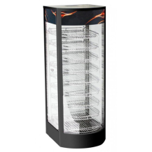 Commercial-Grade Smart Countertop Warming Display Cabinet, 9-Shelf Stainless Steel, 800W, 220V, EGO Thermostat