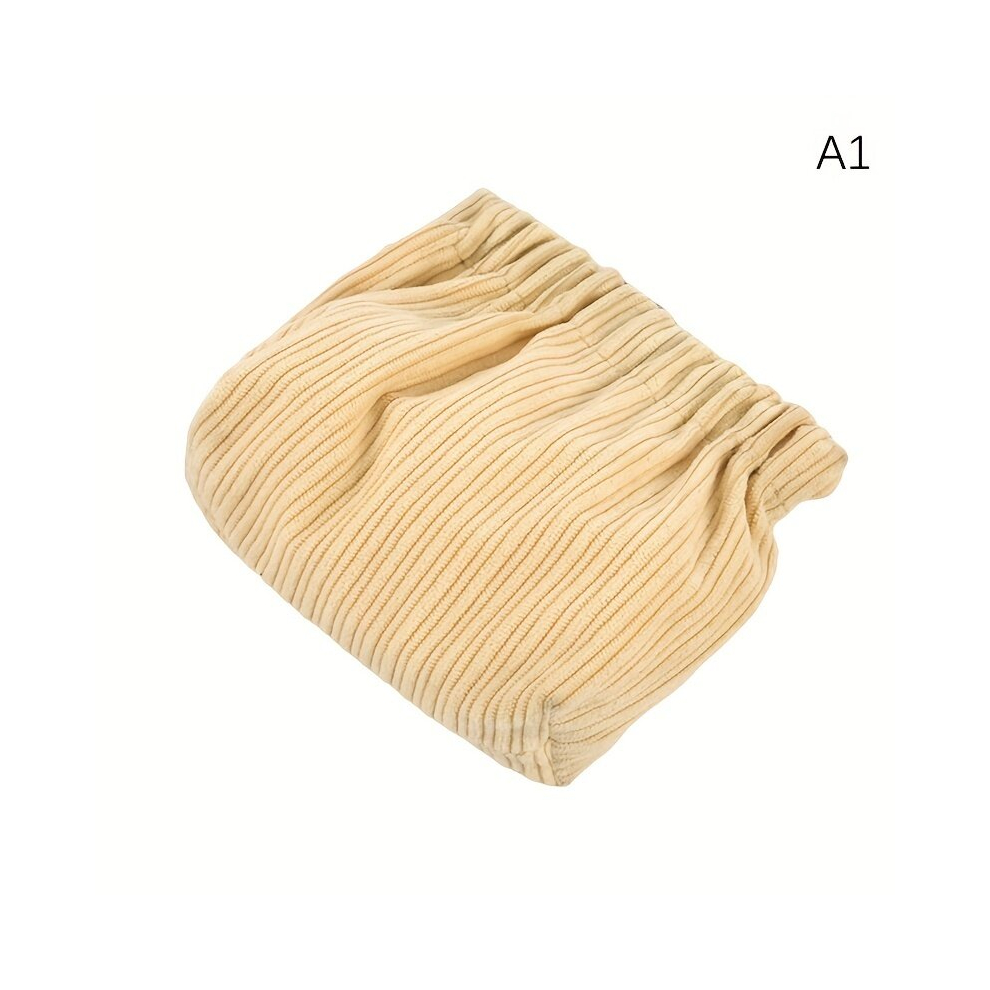 Multicoloured 1Pc Corduroy Beauty Case Cosmetic Bag Women Makeup Case Organizer Cosmetic Pouch Travel Toiletry Bag