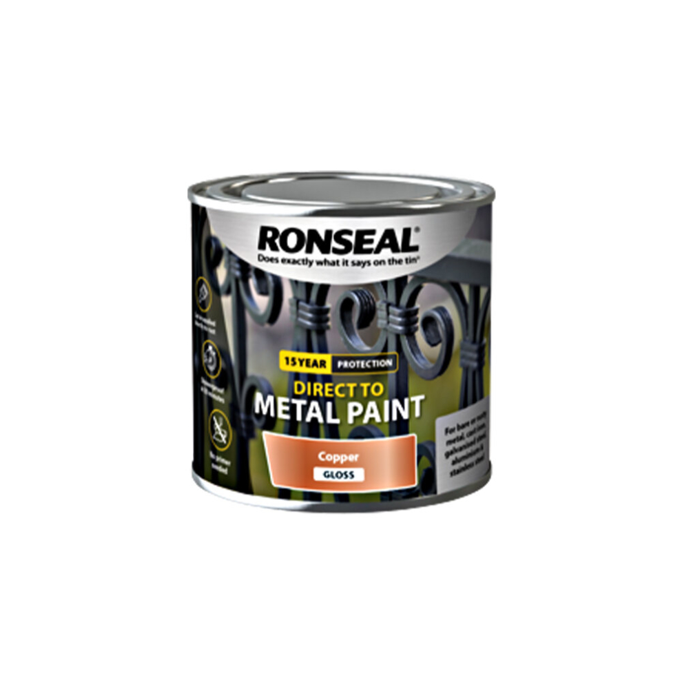 Direct To Metal Paint Copper Gloss 250ml