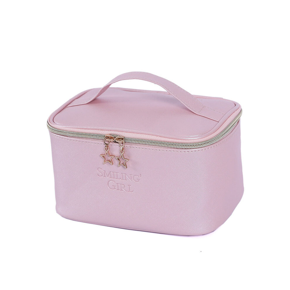 The Perfect Travel Companion PU Waterproof Cosmetic Bag Multifunctional Storage & Toiletry Bag for Women