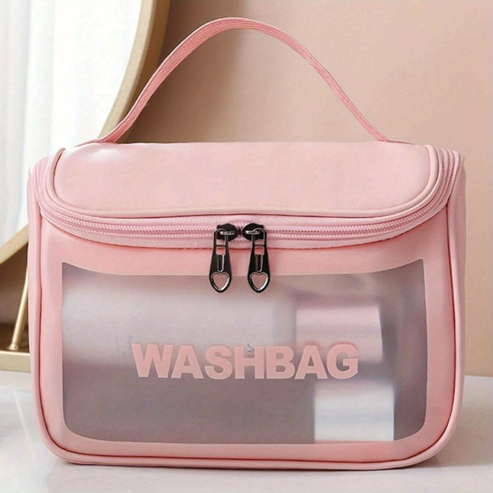 Multicoloured Portable Cosmetic Organizer Bag For Women And Girls Multipurpose Makeup Pouch With Travel Accessories