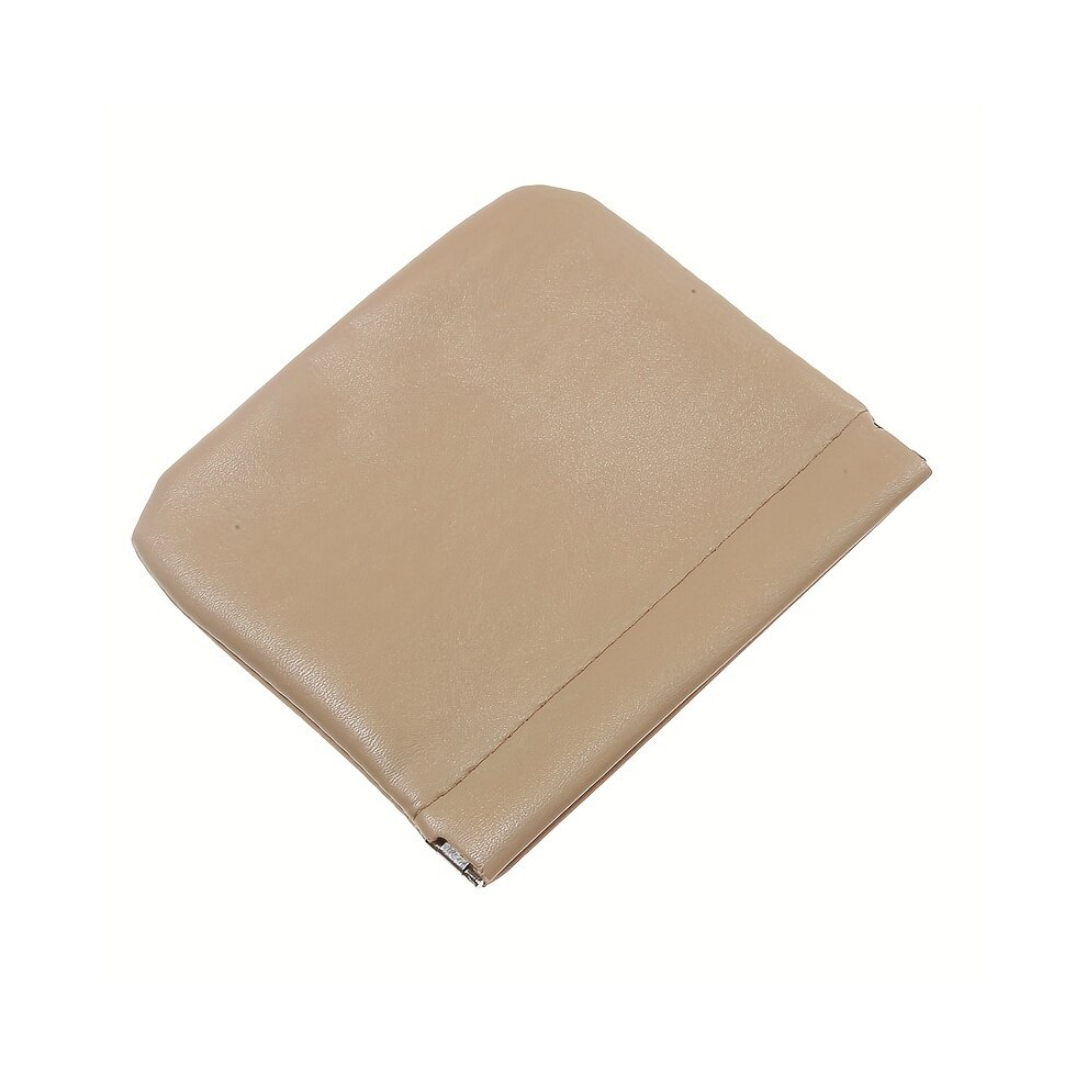 Pocket Cosmetic Bag Squeeze Top Self Closing Small Makeup Pouch Waterproof PU Leather Mini Pouch For Cosmetics Jewelry Headphones