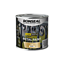Ronseal Direct To Metal - Gold, Gloss - 250ml