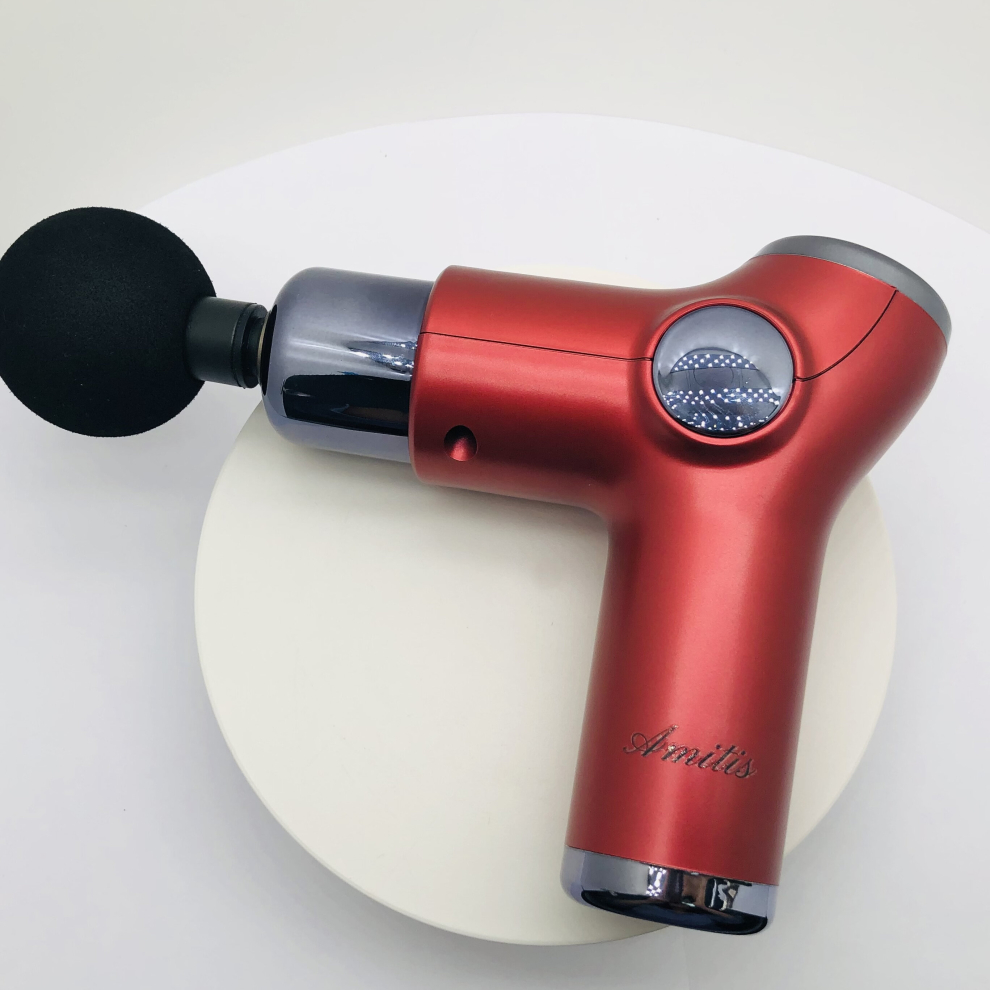 Massage Gun Deep Tissue Percussion Back Massager Gun For Athletes Muscle Massage Gun For Pain Relief With 4 Massage Heads