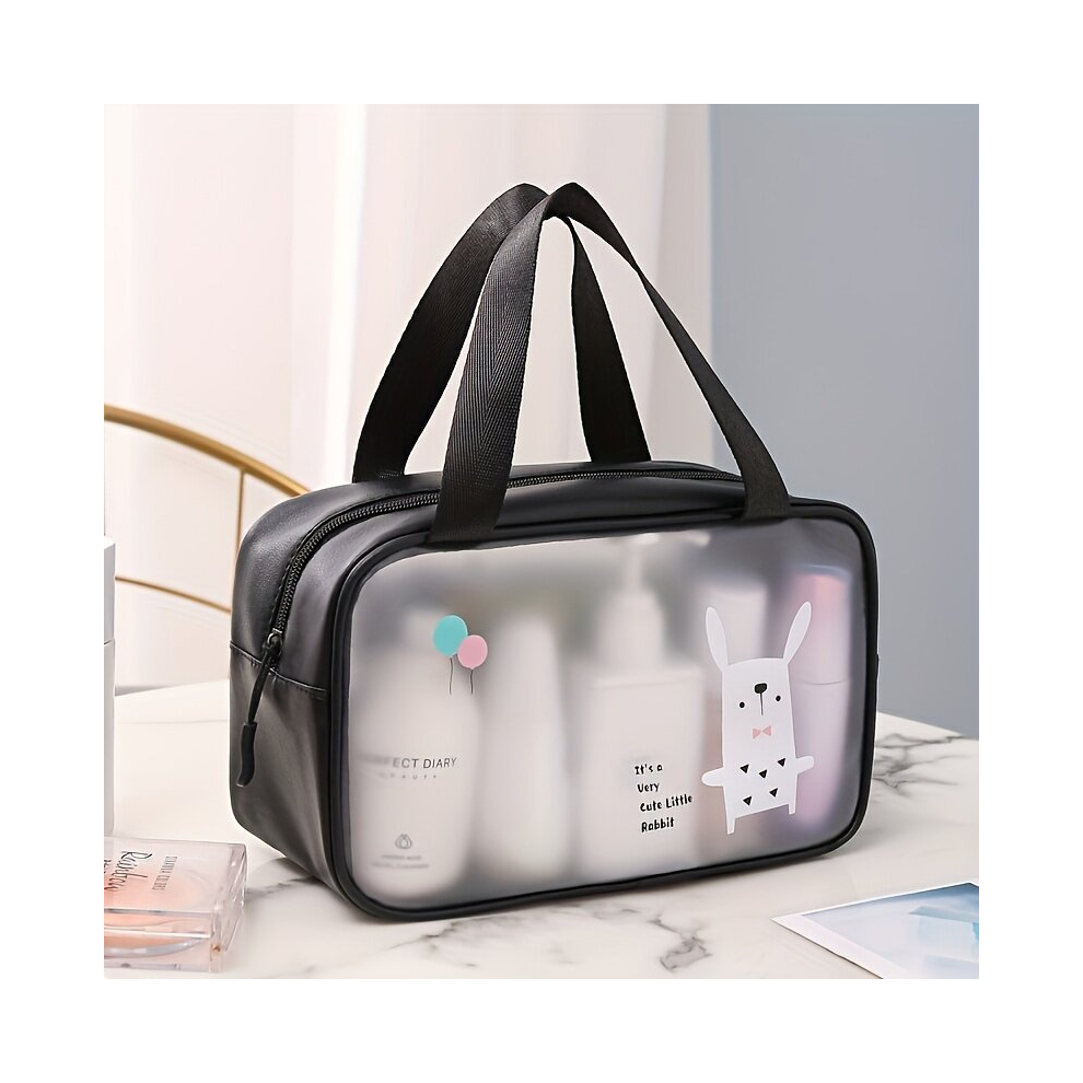 Clear Makeup Bag Organizer Waterproof Transparent PVC Travel Bags Travel Toiletry Bag For Women Holiday Makeup Bags For Women