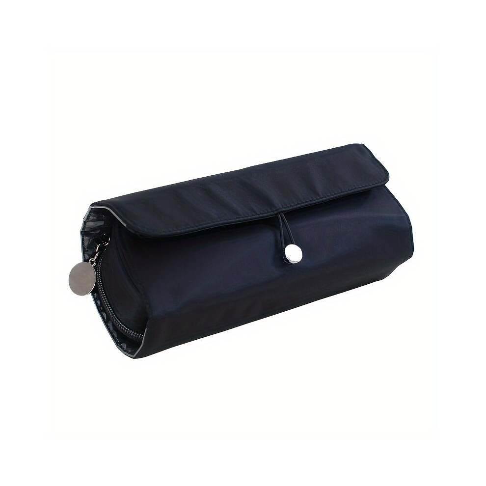 Multicoloured Roll Up Cosmetic Brush Holder Travel Cosmetic Organizer Portable Makeup Brush Bag Pouch Holder