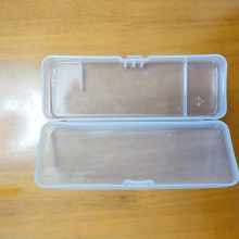 1pcs Eco Friendly Mens Universal Shaver Storage Box Full Transparent Plastic Case for Razors High Shaving Box