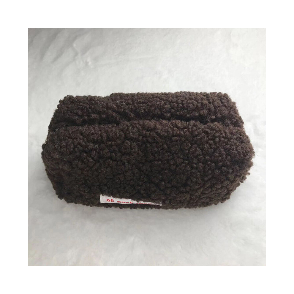 Plush Makeup Bag Small Roomy Zipper Pouch Furry Makeup Brush Pen Holder Cosmetic Travel Organizer School Supplies Student Stationery Storage For Kids