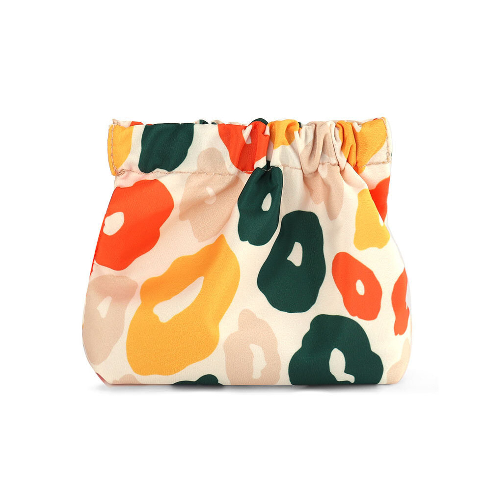 1 3pcs Small Pouches For Purse Portable Mini Makeup Bag No Zipper Self closing Accessories Organizer For Cosmetics Headphones Jewelry