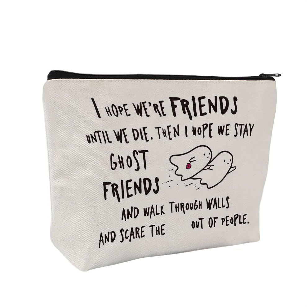 Multicoloured For Women Friendship Cosmetic Makeup Bag For Friends Bff Birthday Christmas Gift