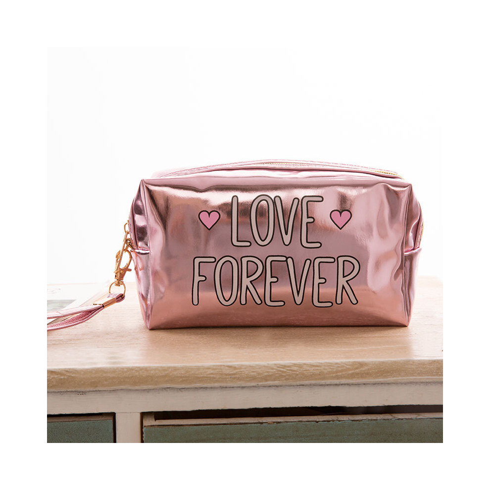 Letter Print Makeup Bag Cosmetic Purse Toiletry Pouch Travel Portable Cosmetic Accessories Organizer For Traveling Ideal Gift For Girls Women Ladies
