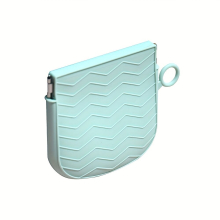 Pocket Comestic Bag Waterproof Silicone Comestic Storage Bag For Lipstick Foudation Makeup Sponge And Other Travel Makeup Product No Zipper Self closi