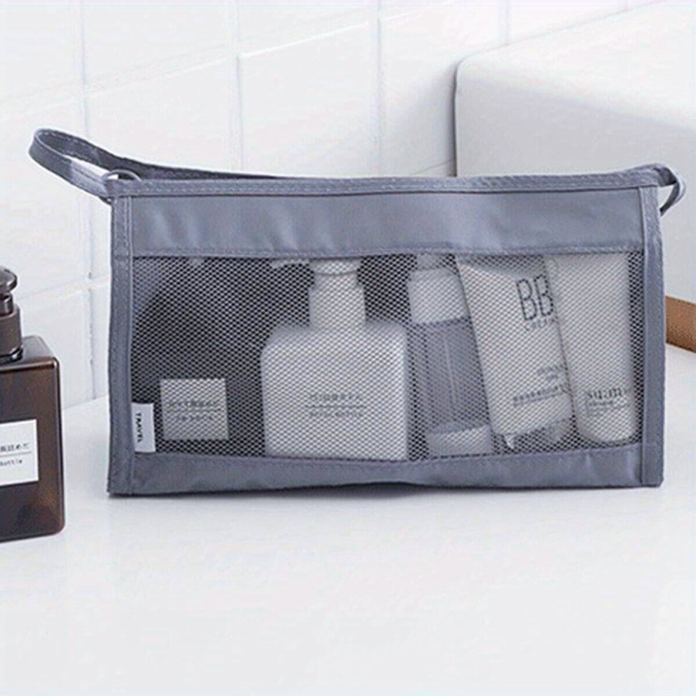 Mesh Storage Bag Toiletry Travel Bag Cosmetic Storage Bag Portable Accessories For Travel Storage Cosmetics-image-OPC-PCNVQ6C-NEW