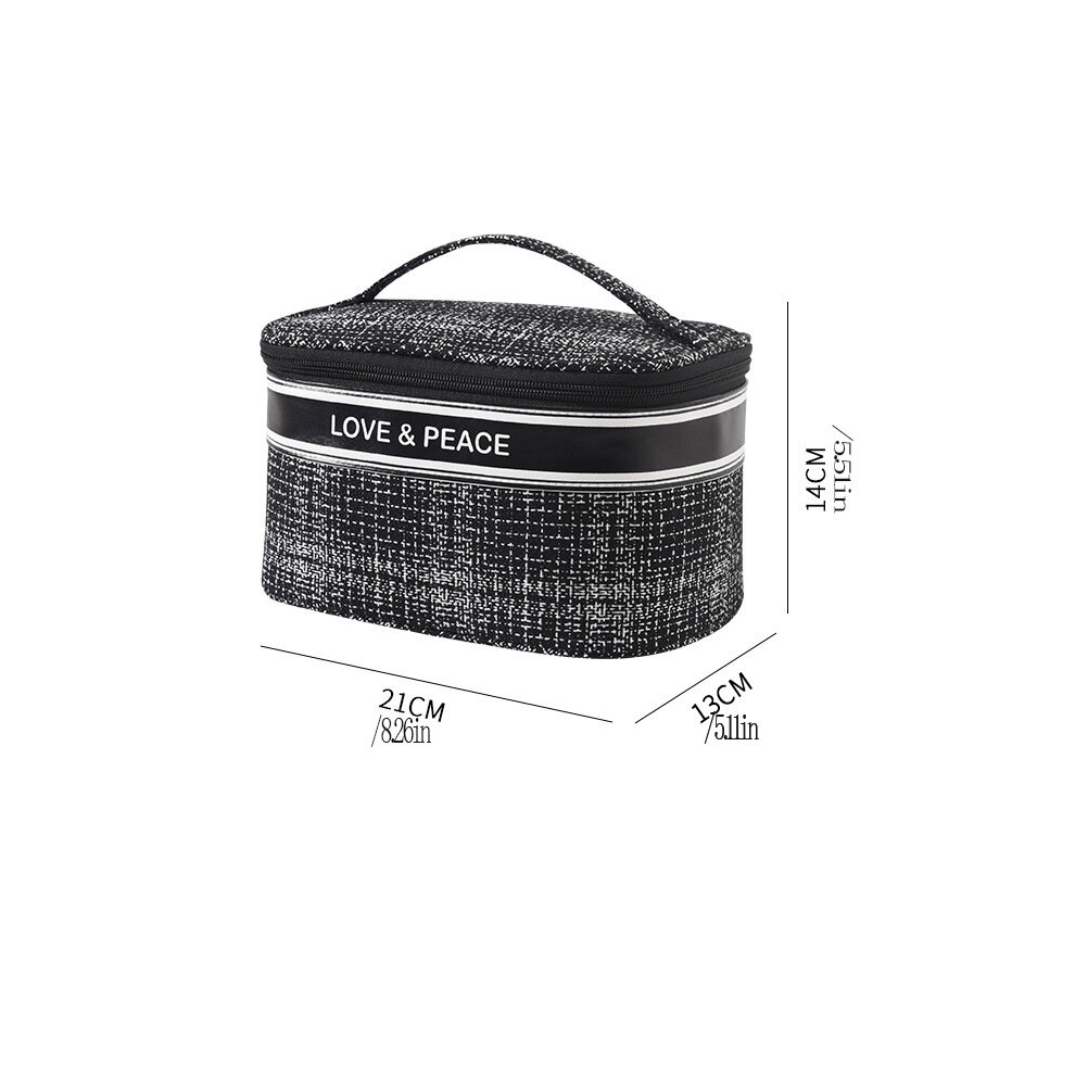 Travel Makeup Bag Cosmetic Case Makeup Bags For Women Suitable For Cosmetics Makeup Brushes Skin Care Products Jewelry Toiletries