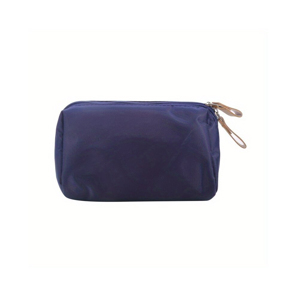 Multicoloured Travel Makeup Pouch For Women Small Makeup Bag Zipper Purse Nylon Cosmetic Bag Waterproof Toiletry Bag Accessories Organizer