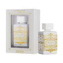 Badee Al Oud Honor & Glory Parfum Lattafa - Parfum oriental unisexe, ananas brûlé, épices chaudes, vanille et bois de santal