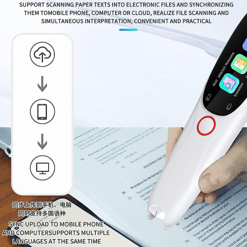 Pen Scanner with Text-to-Speech: Dyslexia Reading Aid for Exams and Study, Scan Text, Speak Aloud, Data Input 1